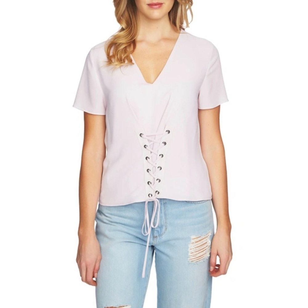 1.state purple corset tshirt